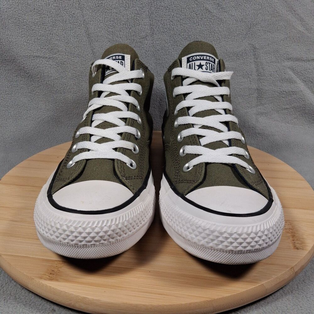 Converse Men's CTAS Size 9.5 Malden Street Green Mid Top Shoes Sneakers - Picture 5 of 15